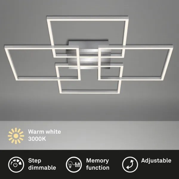 Lustră LED dimabilă aplicată FRAME 4xLED/12W/230V Briloner