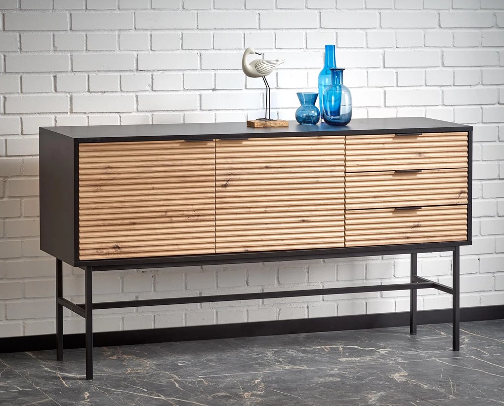 Comoda TUMBA in decor stejar artisan