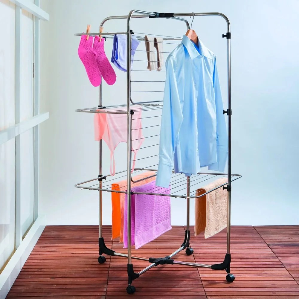 Uscător cu 3 nivele pentru rufe Laundry