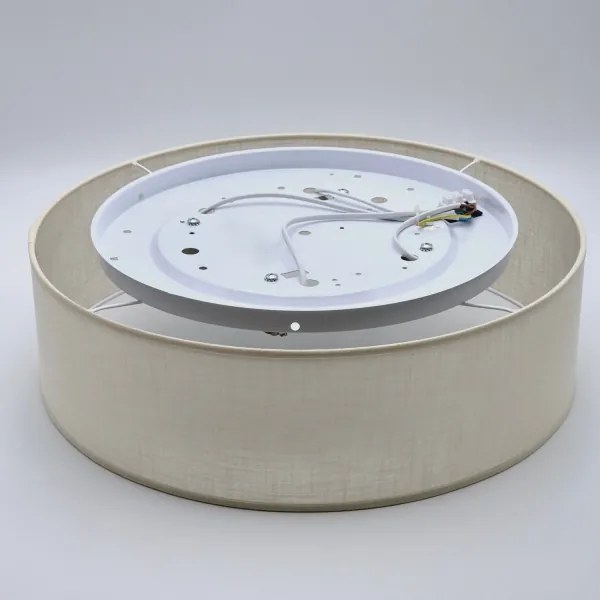 Plafonieră SIRJA DOUBLE 4xE27/15W/230V d. 45 cm crem