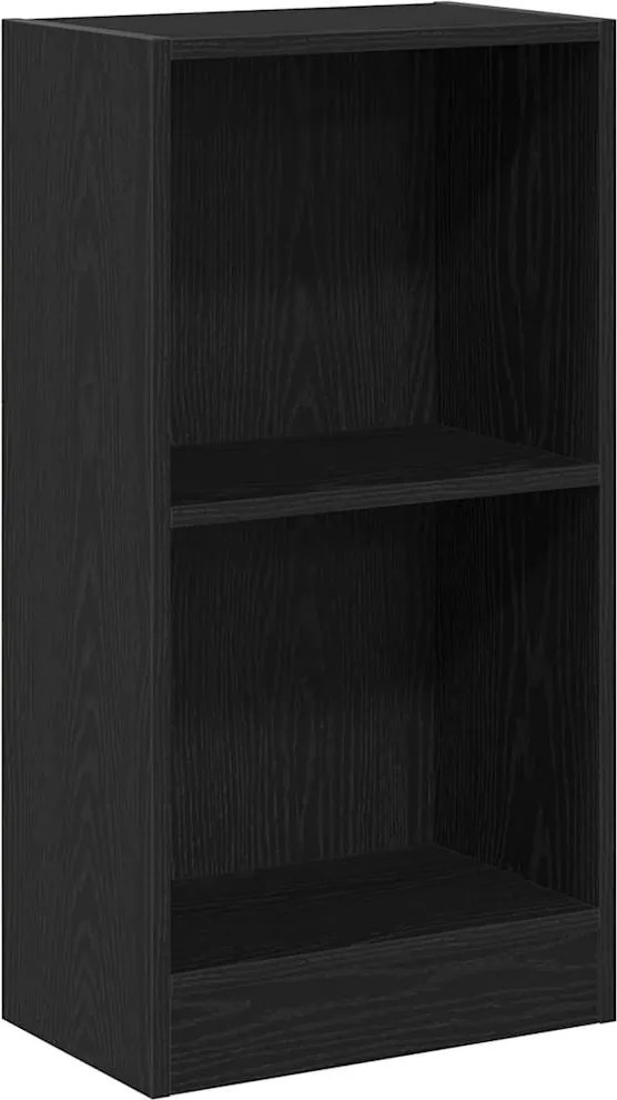 vidaXL Bibliotecă Stejar negru 40x24x76 cm Lemn prelucrat