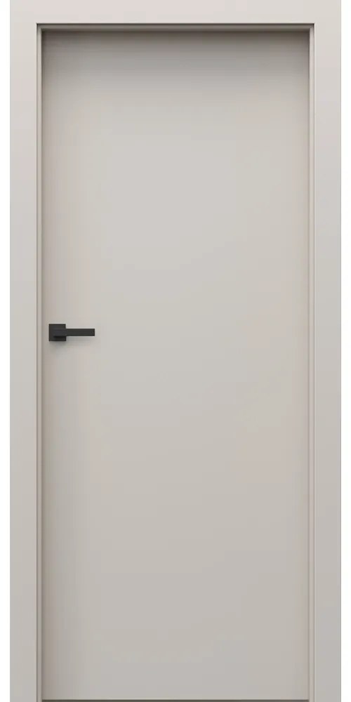 Usa de interior PORTA UNI COLOR MODERN cu toc reglabil - Model 1.1 Casmir Mat, 180-220 mm - 100% Rezistent la Apa