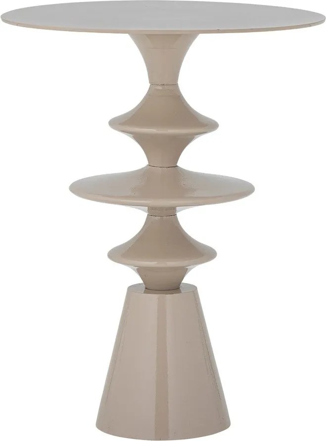 Măsuță auxiliară rotundă din aluminiu ø 35,5 cm Samio – Bloomingville