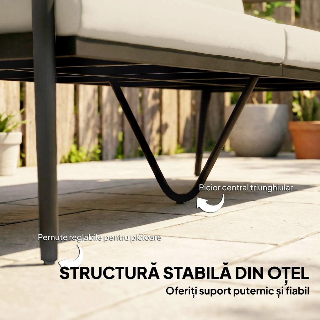 Outsunny Canapea pentru terasă | Aosom Romania