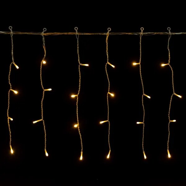 Aigostar - Ghirlandă LED de Crăciun pentru exterior, 200 LED/3,6W/230V/8 funcții, 10 x 0,4 m, IP44, lumină caldă