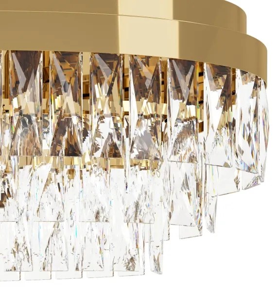 Lustră pe lanț Eglo 39462 VALPARAISO 10xE14/40W/230V auriu