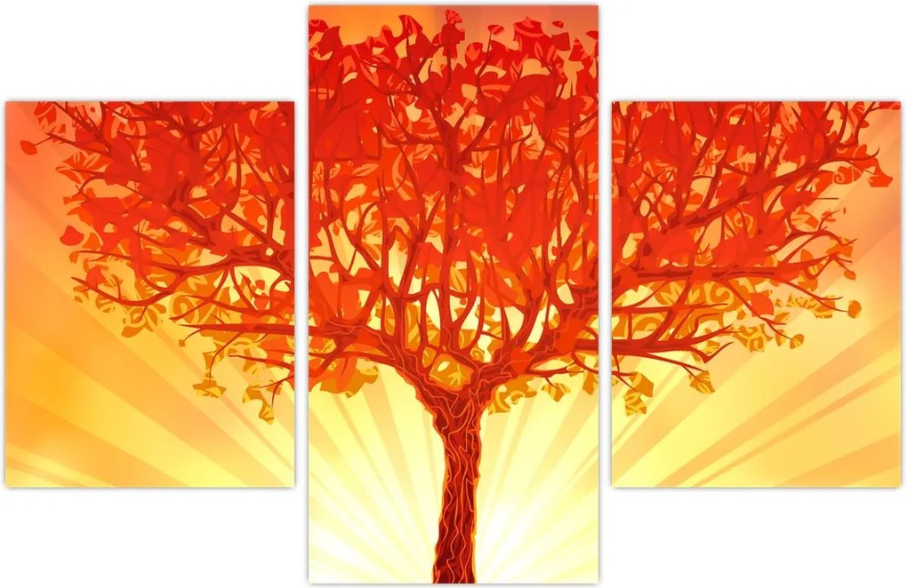 Tablou - Copac în lumina soarelui (90x60 cm)