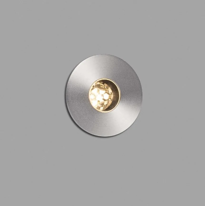 Spot LED incastrabil de exterior pavaj GRUND 2W inox
