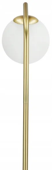Lampă de podea 1xG9/40W/230V auriu/alb