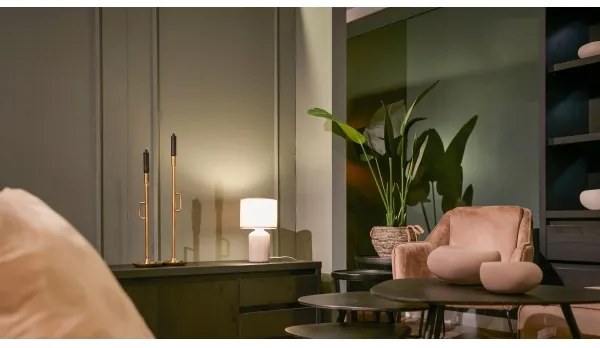 Brilo - Lampă de masă INO 1xE14/10W/230V maro