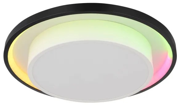 Plafonieră LED RGBW dimabilă MORGAN LED/21W/230V Globo 41390-21 + telecomandă