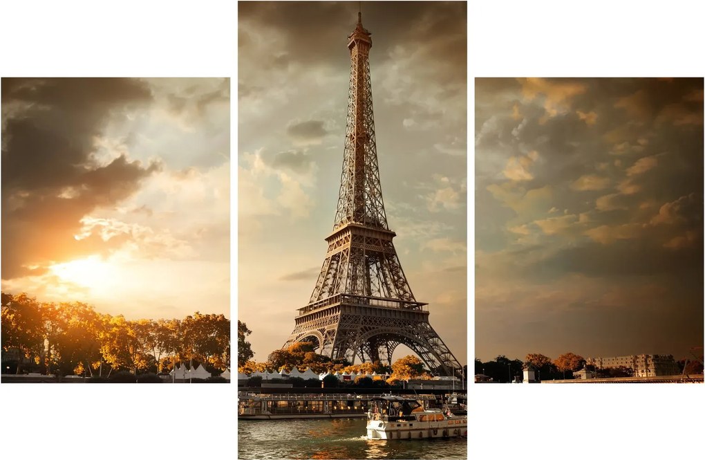 Tablou - Turnul Eiffel. Paris, Franța (90x60 cm)