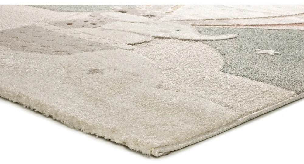Covor pentru copii verde/bej 120x170 cm Clown – Universal