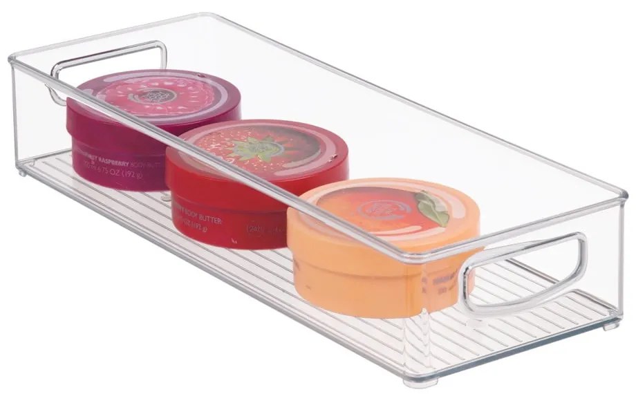 Organizator transparent iDesign, 40,5 x 15 cm