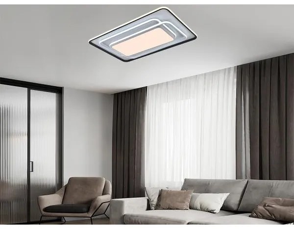 Plafonieră LED reglabilă 220W/230V 3000-6500K + telecomandă