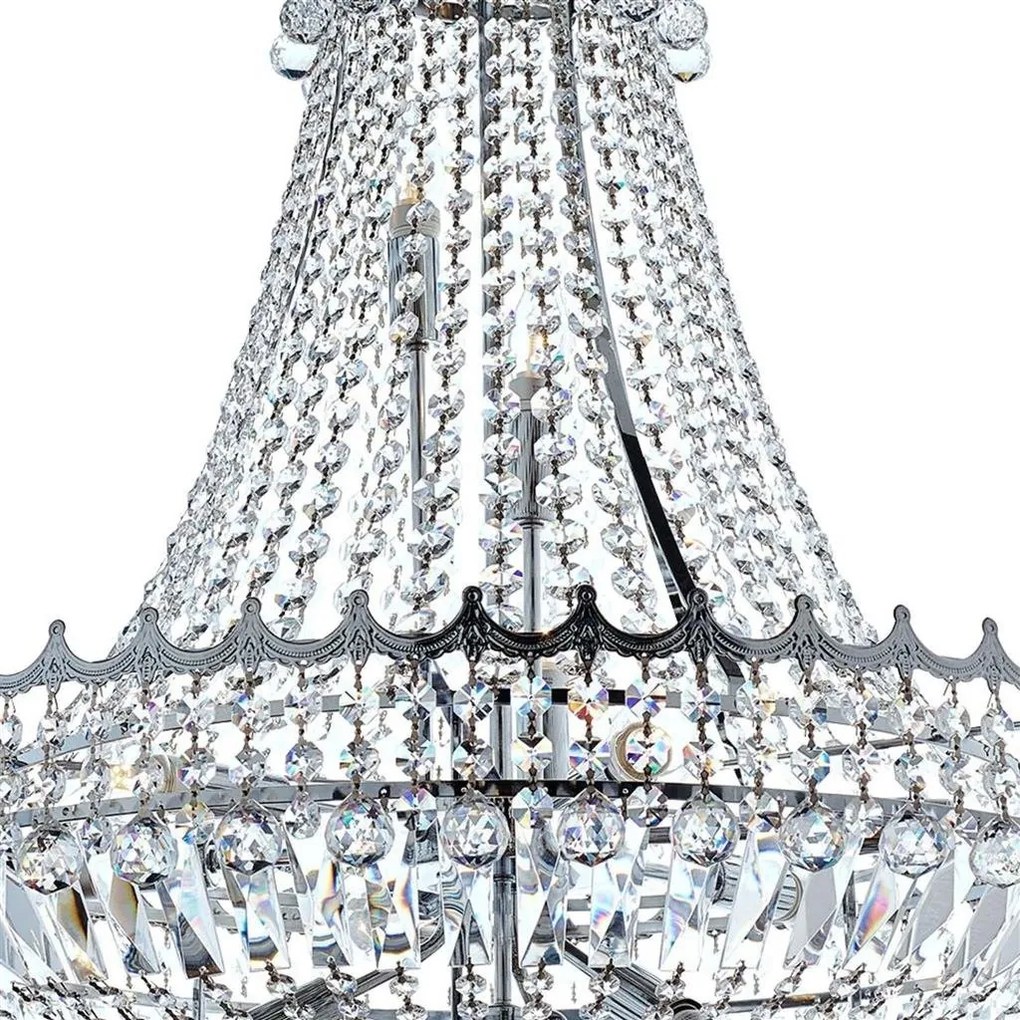 Lustra eleganta design LUX Versailles 13L crom