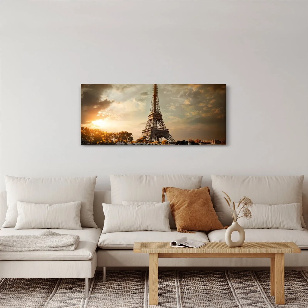 Tablou - Turnul Eiffel. Paris, Franța (120x50 cm)
