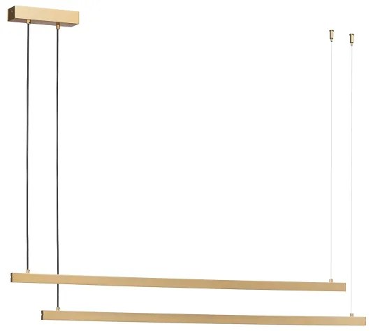 Lustră LED pe cablu Argon 8839 MIAMI LED/74W/230V 3000K auriu