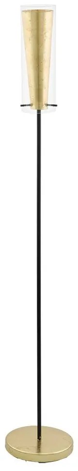 Eglo 97655 - Lampadar PINTO GOLD 1xE27/60W/230V