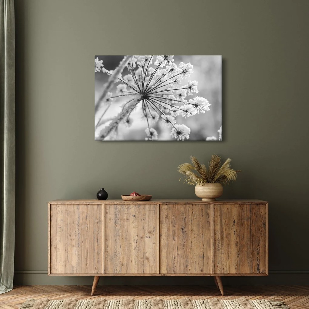 Tablou - Floare în timpul iernii (90x60 cm)