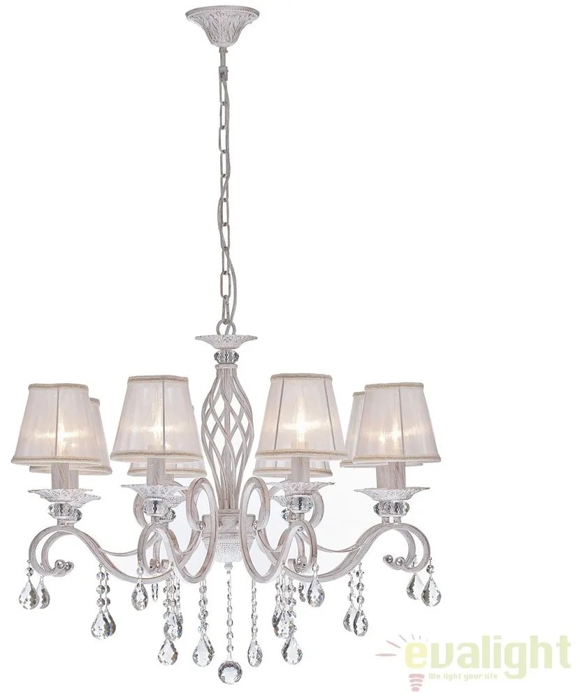 Candelabru elegant design clasic cu 8 brate Grace MYARM247-08-G