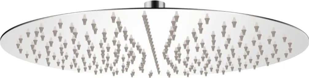 vidaXL Cap de duș rotund tip ploaie, oțel inoxidabil, 40 cm