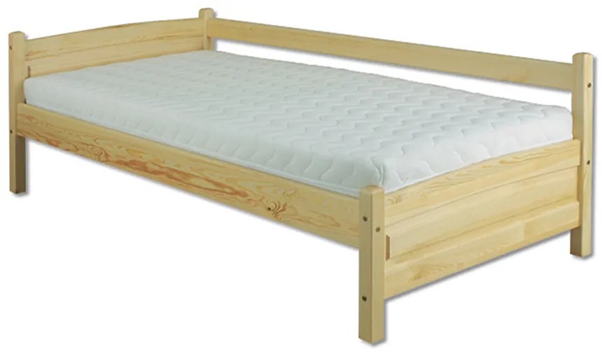 Pat de o persoană 90 cm LK 133 (masiv). 753187