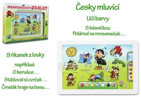 Tabletă furnici din plastic 30x20x2cm pe baterii cu sunet