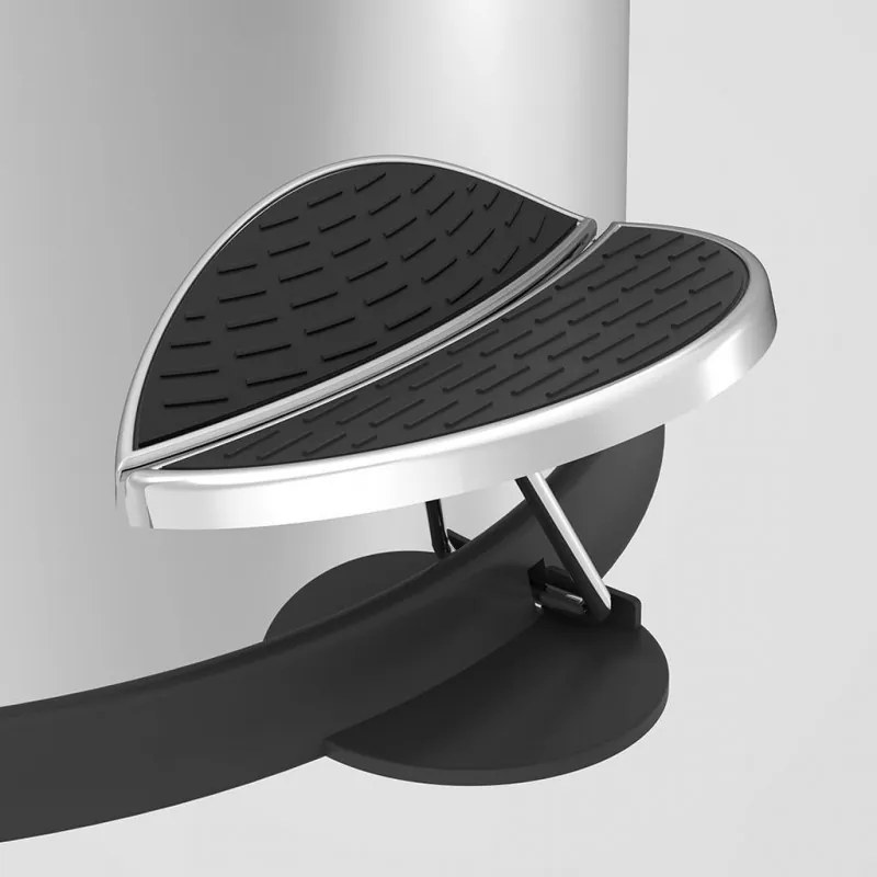 Resigilat: Cos de gunoi Vinoks 411400, 8 litri, Cu pedala, Otel inoxidabil