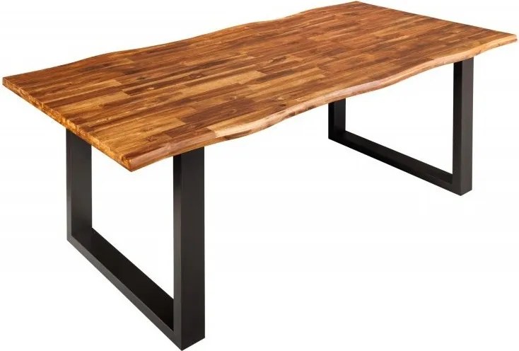 Masa design industrial Genesis 200cm salcam maro