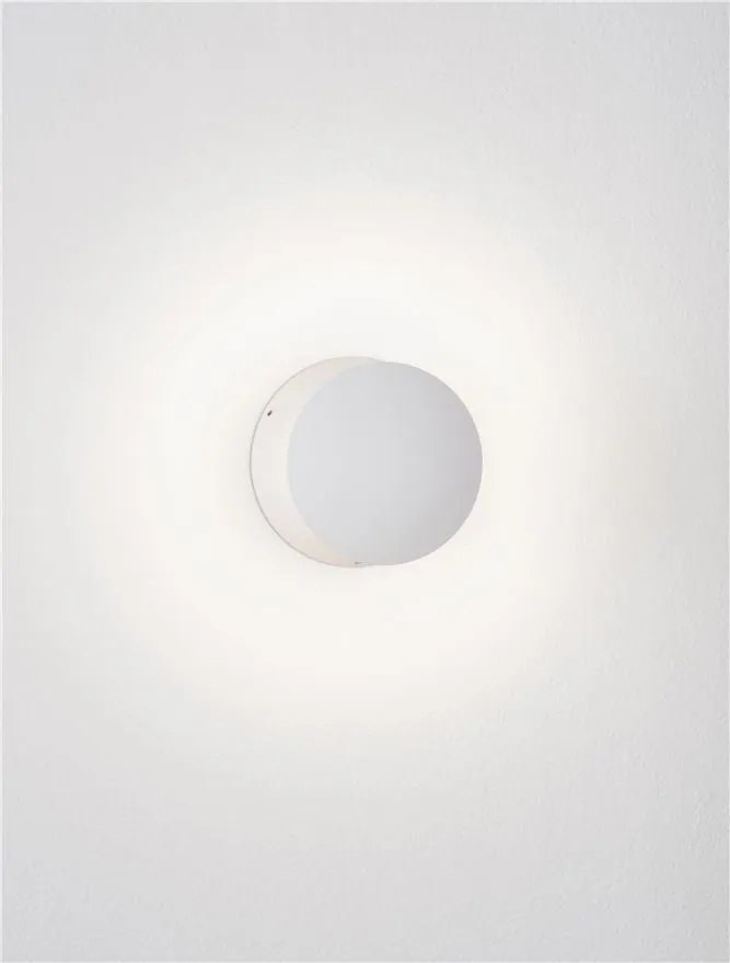 Mini Aplica perete exterior, Protectie IP65, RAY alb