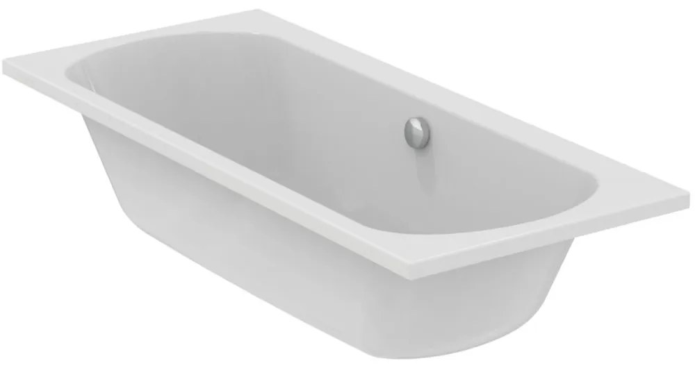 Cada 180x80 cm, alba 1800x800 mm
