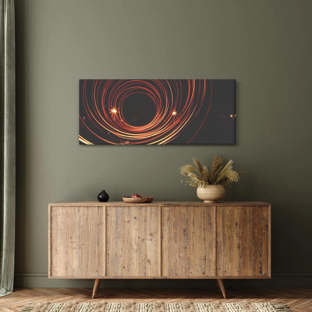 Tabloul cu linii abstracte (120x50 cm)