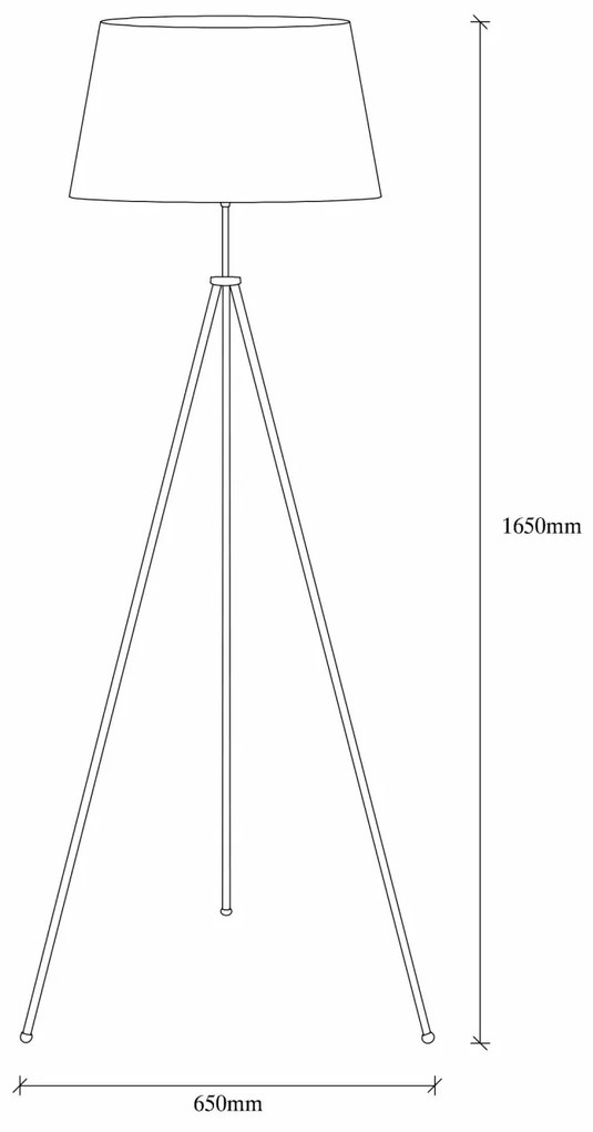 Lampadar Tripod - 4053