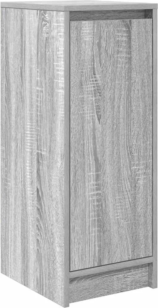 vidaXL Dulap de pantofi gri Sonoma 29,5x34x76 cm lemn prelucrat