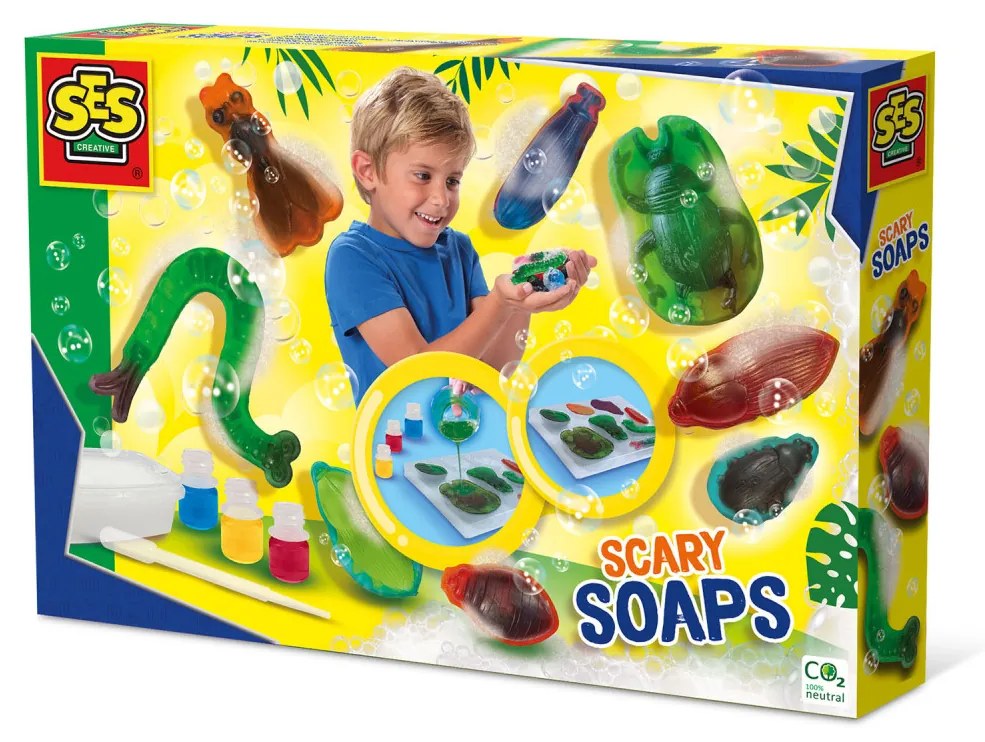 Set creativ - Sapun cu forme infricosatoare