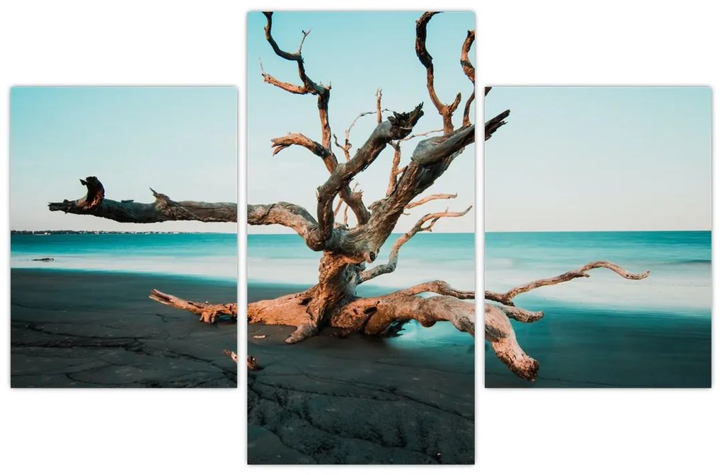 Tablou - Debarcare pe plaja (90x60 cm)