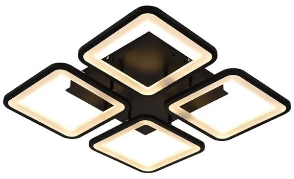 Lustră LED dimabilă aplicată LED/85W/230V 3000-6500K + telecomandă