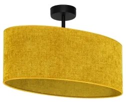 Lustră aplicată Duolla OVAL 1xE27/15W/230V maro