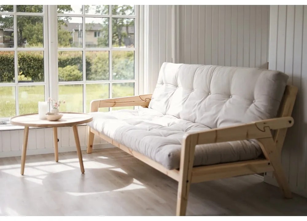 Canapea roșie extensibilă 204 cm Grab - Karup Design