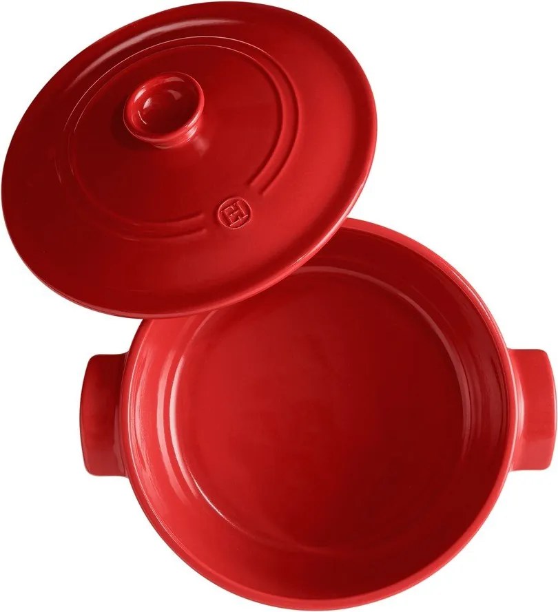 Oală cu capac din ceramică 3,9 l Flame – Emile Henry