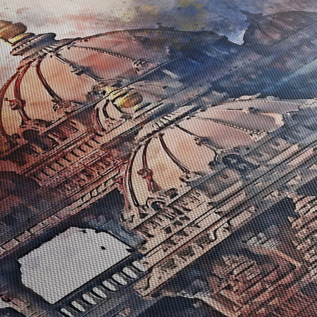 Tablou - Akshardham, New Delhi, India (90x60 cm)