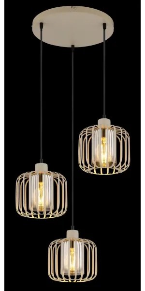 Globo 15758-3H - Pendul suspendat pe cablu ALFRED 3xE27/40W/230V