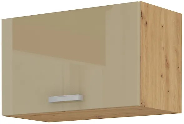 Dulap superior de bucătărie Arryn 60 GU-36 1F (stejar artisan + capuccino lucios). 1024770