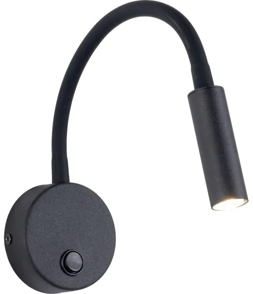 Lampă de perete LAGOS 1xG9/3W/230V negru