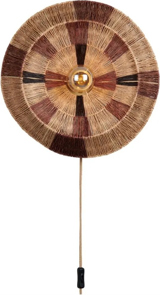 Aplica boho style Serengeti 45x12cm nat/brown, S