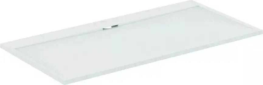 Cadita de dus dreptunghiulara Ideal Standard i.life Ultra Flat S alb pur 200x100 cm
