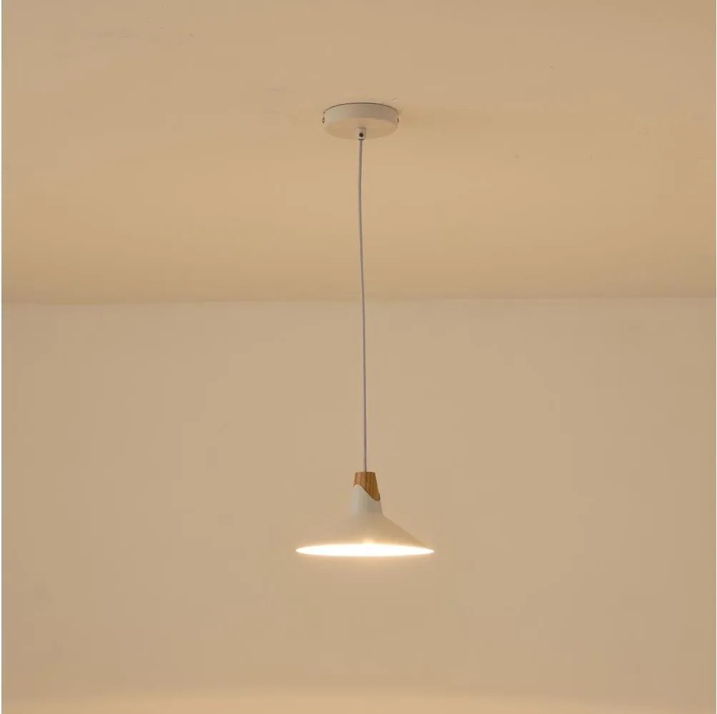Lustră suspendată pe cablu CHROMA 1xG9/15W/230V albă