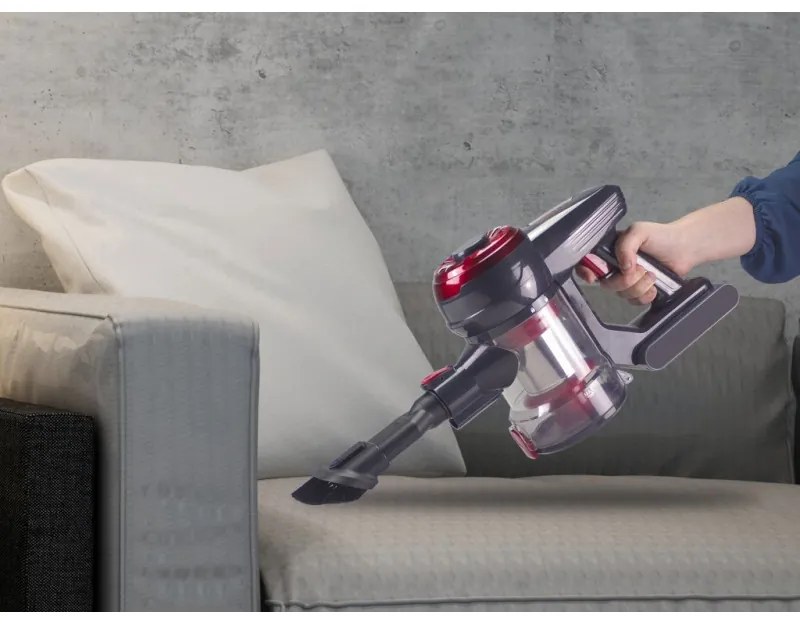 Resigilat: Aspirator reincarcabil cu tub pliabil Beper P202ASP100, 120 W, 2200mAh baterie lithium 22,2V, autonomie 35 min