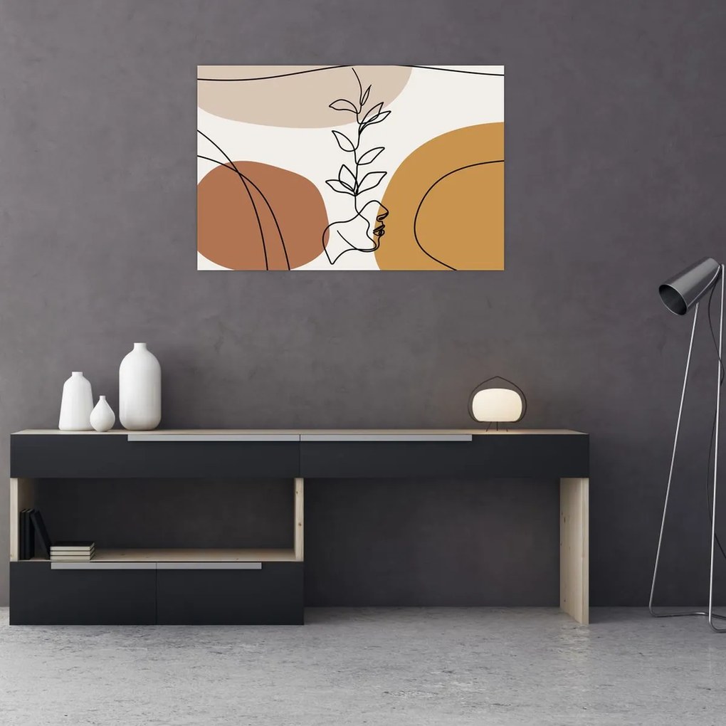 Tablou - Forme Boho (90x60 cm)